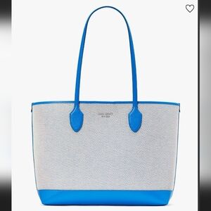 Kate Spade Bleecker Canvas Large Tote